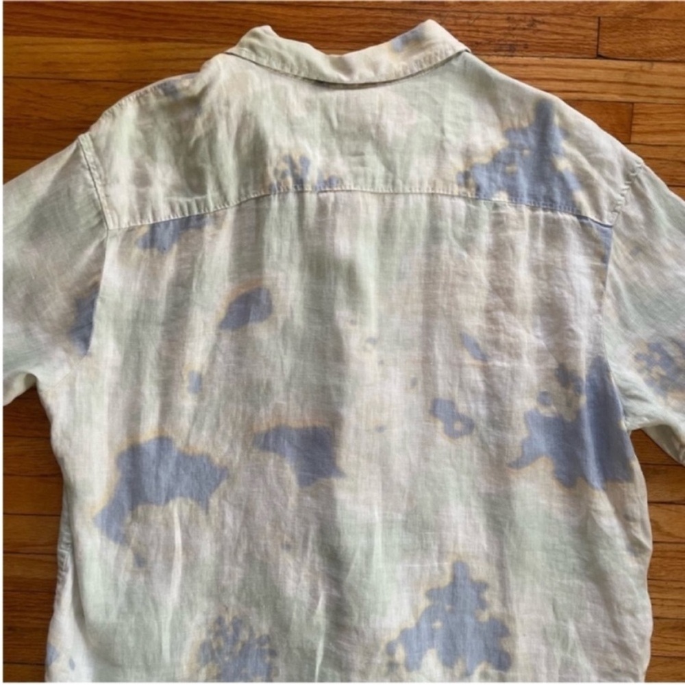 H&M Relaxed Fit Linen Resort Shirt - Picture 6 of 10